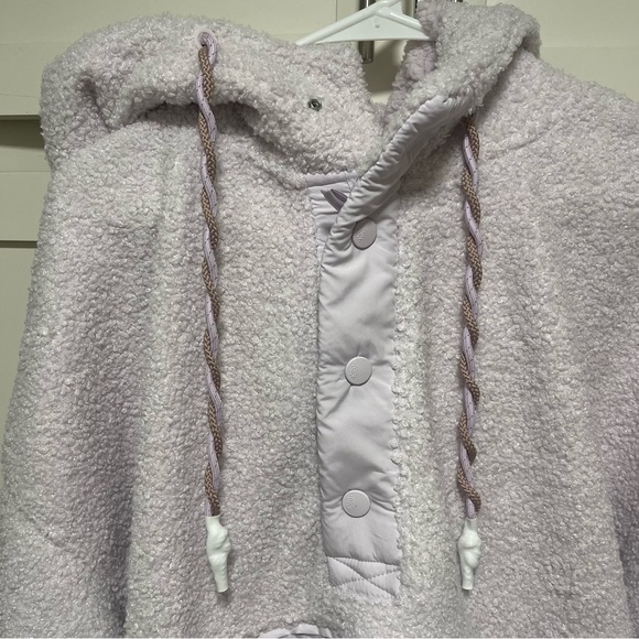 NWT FP Movement Fuzzy Was She Fleece Pullover
~Rose Quartz~ Sz Large - Picture 8 of 11